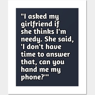 Funny relationship humour Posters and Art